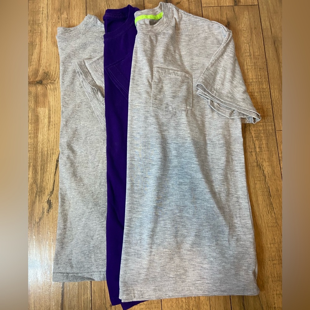 Faded Glory Gray Cotton Top